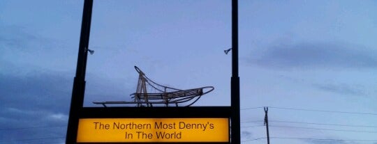 Denny's is one of Fairbanks, Alaska #4sqCities.