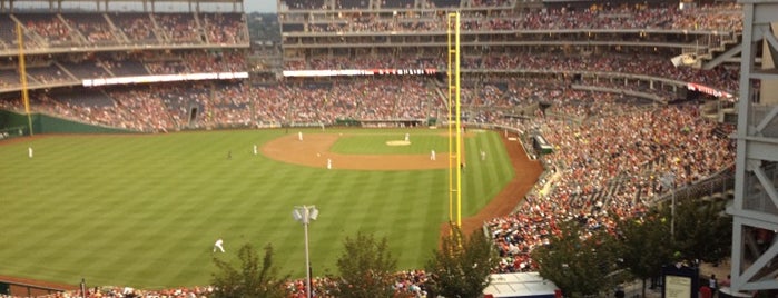 Nationals Park is one of D.C. spots.