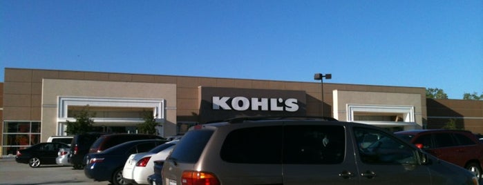 Kohl's is one of places that I've been to.