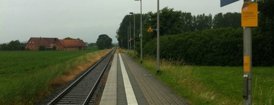 Bahnhof Westbarthausen is one of Bf's in Ostwestfahlen / Osnabrücker u. Münsterland.
