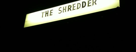 The Shredder is one of สถานที่ที่บันทึกไว้ของ New.