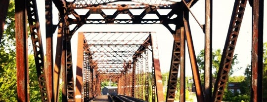CSX Train Bridge is one of My Spots in GR.