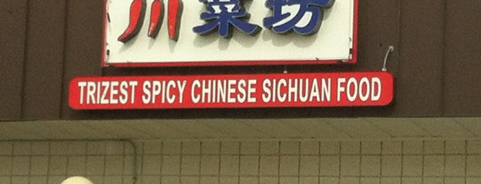 Trizest Spicy Sichuan Restaurant is one of Troy Life.