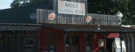 Andice General Store is one of Austin Burgers.
