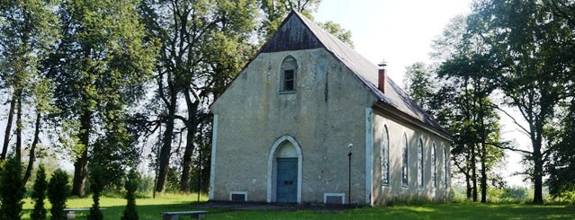Krapes Ev. luteriskā baznīca is one of Baznīcas Ogres un Ikšķiles novadā.