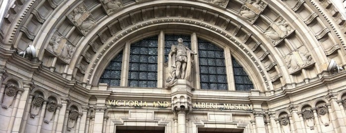 Victoria and Albert Museum (V&A) is one of Discover UK.