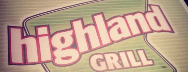Highland Grill is one of Grub out!.