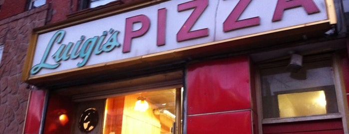 Luigi's Pizza is one of NY Old-School Pizza Joints.