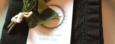 The Endless Meal Supper Club is one of Vancouver.