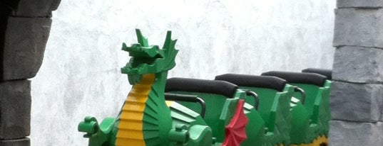 The Dragon is one of Legoland California.