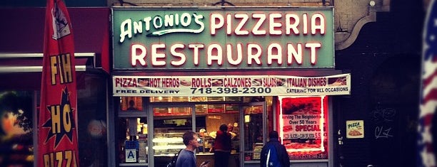 Antonio's Pizzeria is one of Why Prospect Heights is an awesome place to live.