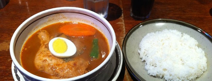 Soup Curry BAYらっきょ is one of 横浜近辺食事処呑み処.