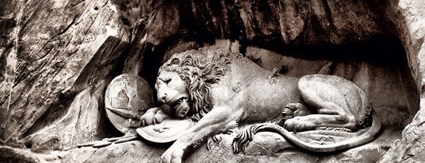 Le Lion de Lucerne is one of Our Switzerland.