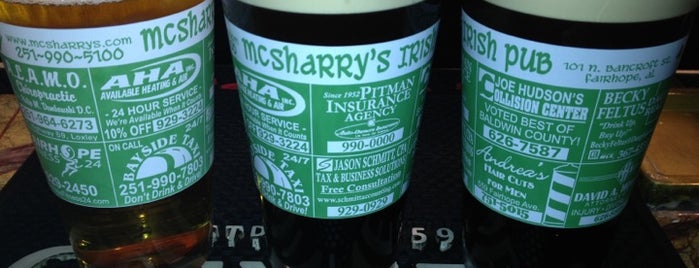 McSharry's Irish Pub is one of The Best of Mobile.