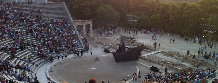 Epidaurus Theatre is one of I love to be there!.