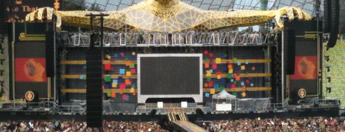 Олимпийский стадион is one of Germany.