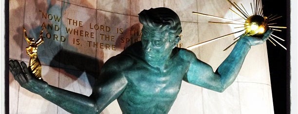 The Spirit of Detroit by Marshall Fredericks is one of Favorite Places in Detroit #visitUS.