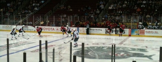 Penalty Box @ Houston Aeros is one of Locais salvos de Demetria.