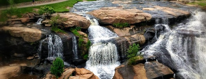 Falls Park On The Reedy is one of 2013 Fall Road Trip.