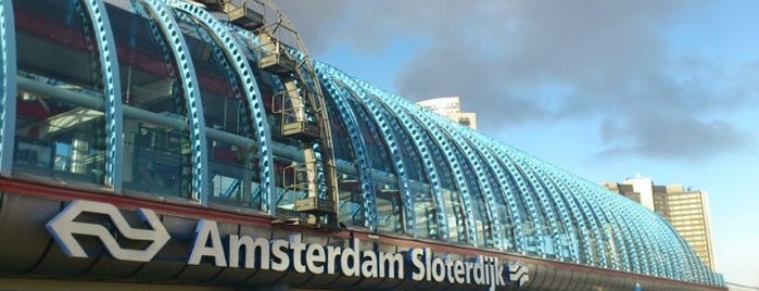 Station Amsterdam Sloterdijk is one of Amsterdam.