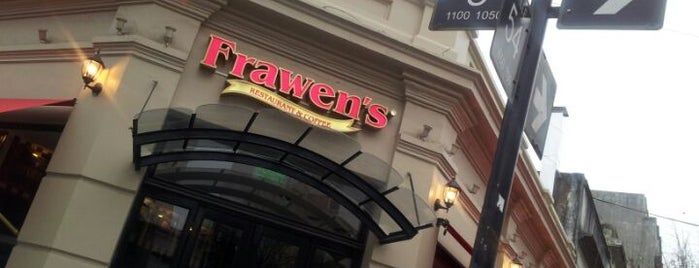 Frawen's Restaurant & Coffee is one of Locais curtidos por Hernan.