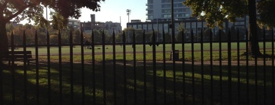 McCarren Park is one of NYC - Outdoor Gyms.