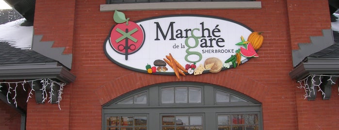 Marché de la gare de Sherbrooke is one of Sherbrooke #4sqCities.