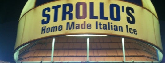 Strollo's Italian Ice is one of stephanieさんのお気に入りスポット.