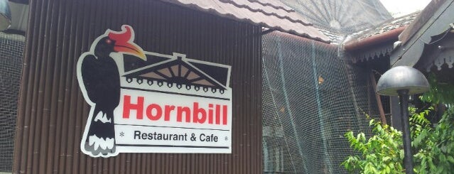 Hornbill Restoran & Kafe is one of Tempat yang Disukai Woo.