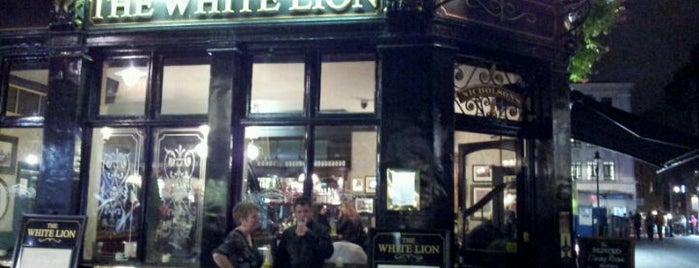 The White Lion is one of Top 5 pubs in London.
