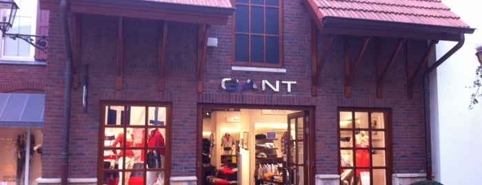 Gant outlet is one of Locais curtidos por Kevin.