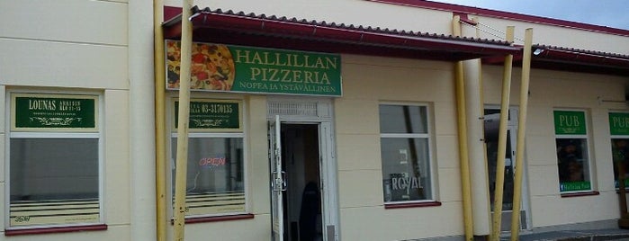 Hallilan pizzeria is one of Fast Food.
