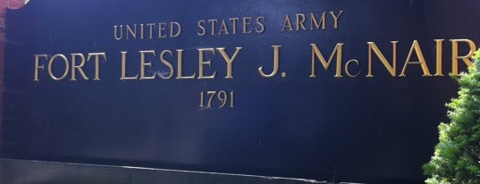 Fort Lesley J. McNair is one of Viaje Geoestratégico CIM2015.