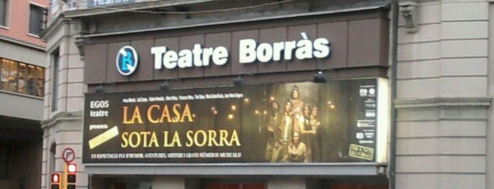 Teatre Borràs is one of Teatres Catalunya.