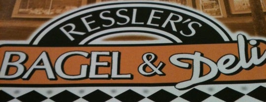 Ressler's Bagels is one of Go-to Local Restaurants.