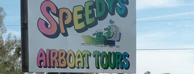 Speedy Johnson Airboat Tours is one of Lieux qui ont plu à Barbara.