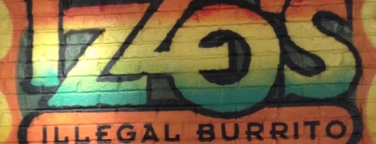 Izzo's Illegal Burrito is one of Steven’s Liked Places.