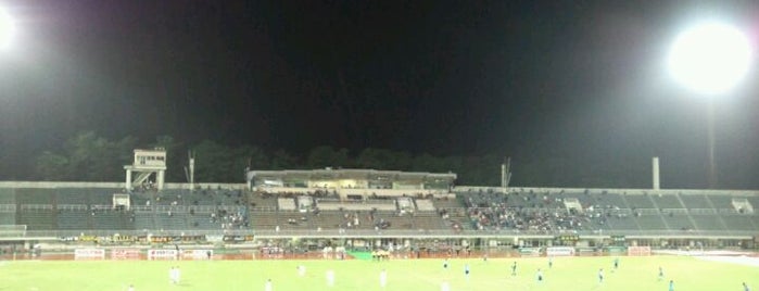 Shoda Shoyu Stadium Gunma is one of J-LEAGUE Stadiums.