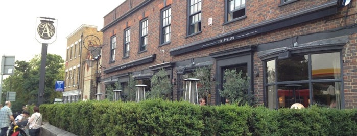 The Avalon is one of London Beer Gardens.