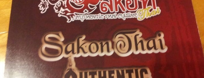 Sakon Thai Authentic Thai Cuisine is one of pinさんの保存済みスポット.
