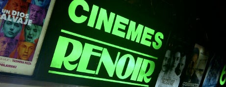 Cine Renoir Les Corts is one of I love go to the cinema.