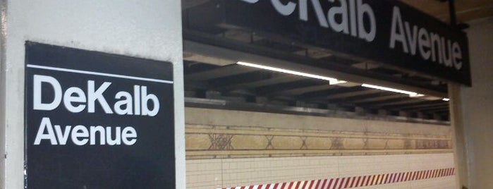 MTA Subway - DeKalb Ave (B/Q/R) is one of NYC insider’s tips.