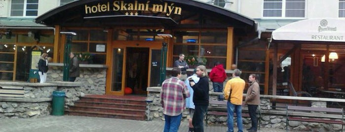 Hotel Skalní Mlýn is one of Free WiFi.