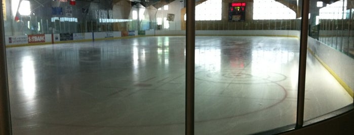 Breckenridge Ice Rink is one of Hoiberg's "All-Things-Fitness" List.