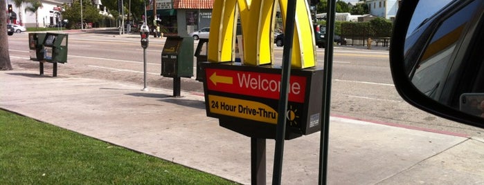 McDonald's is one of J : понравившиеся места.