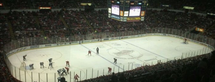 Joe Louis Arena is one of Stadiums I Have Visited.