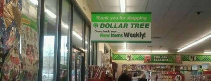 Dollar Tree is one of Favorites.