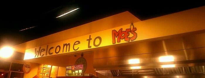 Moe's Southwest Grill is one of Tempat yang Disukai Chester.