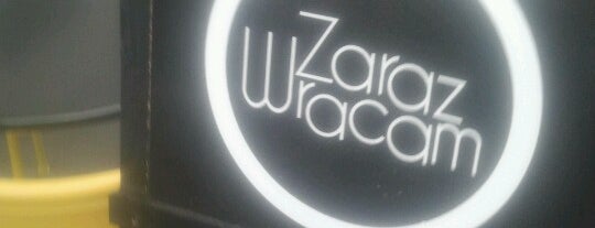 Cafe Zaraz Wracam is one of Tempat yang Disukai Dima.