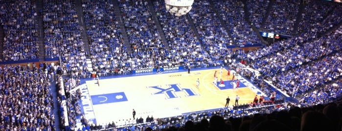 Rupp Arena is one of Sports Bucket List.